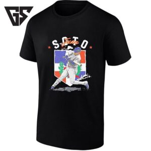 Juan Soto Dominican Republic Baseball Signature T-Shirt