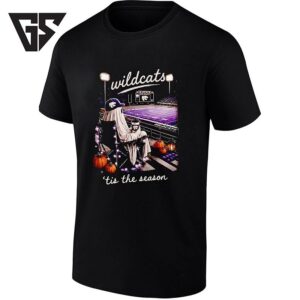 K State Wildcats ’tis The Season Ghost At Football Game T-Shirt