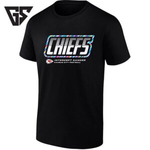 Kansas City Chiefs Intercept Cancer Football T-Shirt