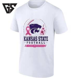 Kansas State Wildcats Football Fight Together Breast Cancer Awareness T-Shirt