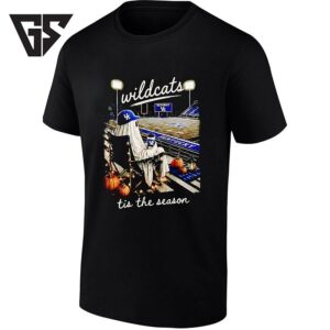 Kentucky Wildcats ’tis The Season Ghost Football Fan T-Shirt