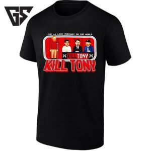 Kill Tony The No 1 Live Podcast In The World Pixel Art T-Shirt