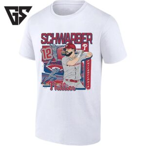 Kyle Schwarber 12 Philadelphia Phillies Baseball Player T-Shirt