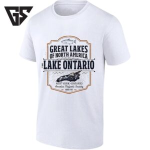 Lake Ontario Great Lakes Of North America Majestic Beauty T-Shirt