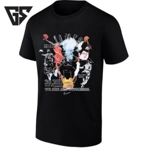 Lebron James The Kid From Akron We Are All Witnesses 38388 Points T-Shirt