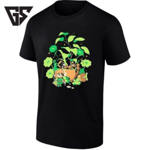 Link In The Garden The Legend Of Zelda Nintendo T-Shirt