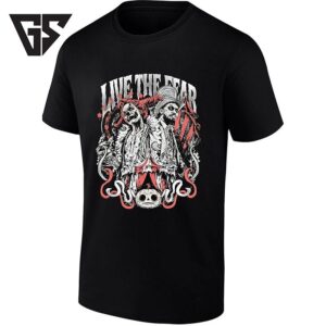 Live The Fear Circus Clown And Ringmaster T-Shirt