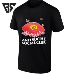 Los Angeles Rams Football Anti Social Social Club T-Shirt