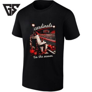 Louisville Cardinals ’tis The Season Ghost Football Fan T-Shirt