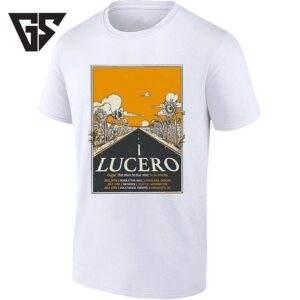 Lucero That Much Further West Tour Poster T-Shirt