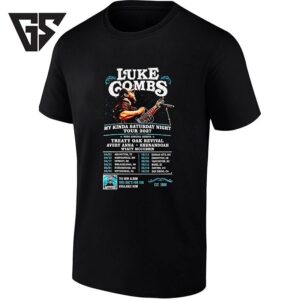 Luke Combs My Kinda Saturday Night Tour 2027 Concert Dates T-Shirt