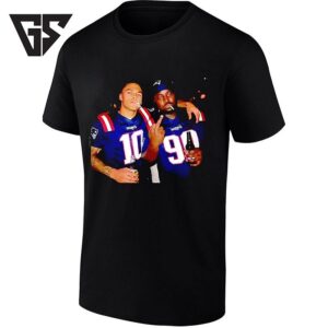 Mac Jones And Christian Barmore New England Patriots Players T-Shirt