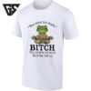 Meditating Frog You Curse Too Much Bitch You Breathe Too Much Shut The Fuck Up T-Shirt