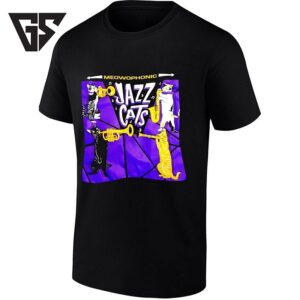 Meowophonic Jazz Cats Cat Musician T-Shirt