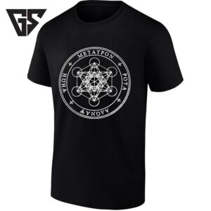 Metatron Cube Sacred Geometry Symbol Esoteric T-Shirt