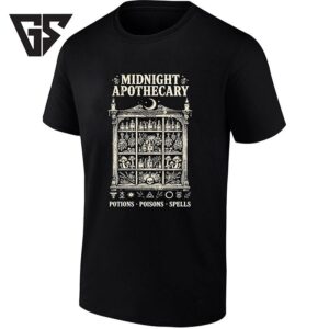 Midnight Apothecary Potions Poisons Spells T-Shirt