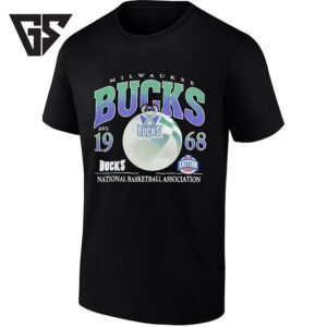 Milwaukee Bucks Est 1968 National Basketball Association T-Shirt