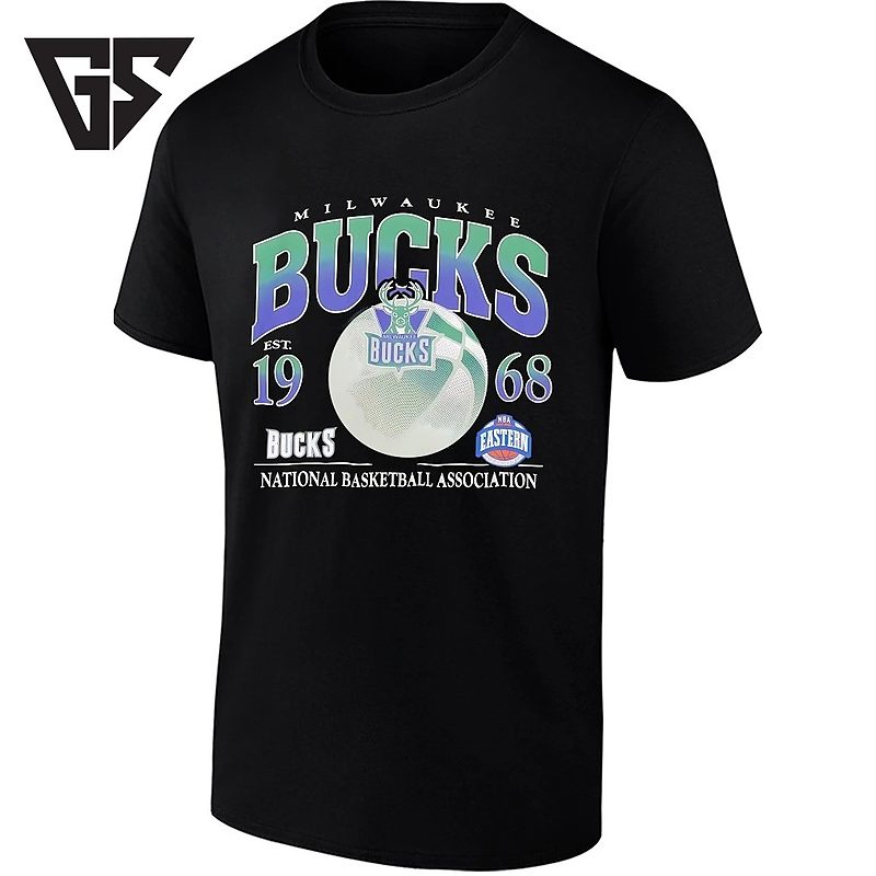 Milwaukee Bucks Est 1968 National Basketball Association T-Shirt Milwaukee Bucks Est 1968 National Basketball Association T-Shirt