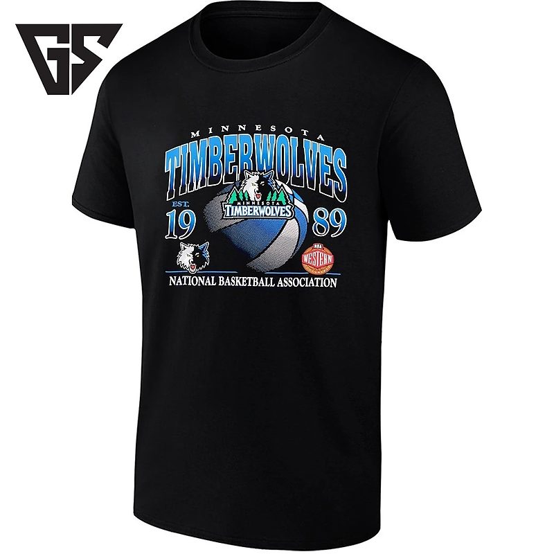 Minnesota Timberwolves Est 1989 National Basketball Association T-Shirt Minnesota Timberwolves Est 1989 National Basketball Association T-Shirt