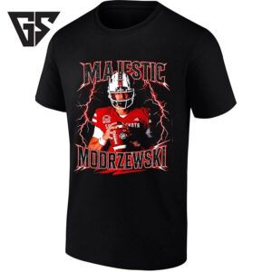 Modrzewski South Dakota Majestic College Football T-Shirt