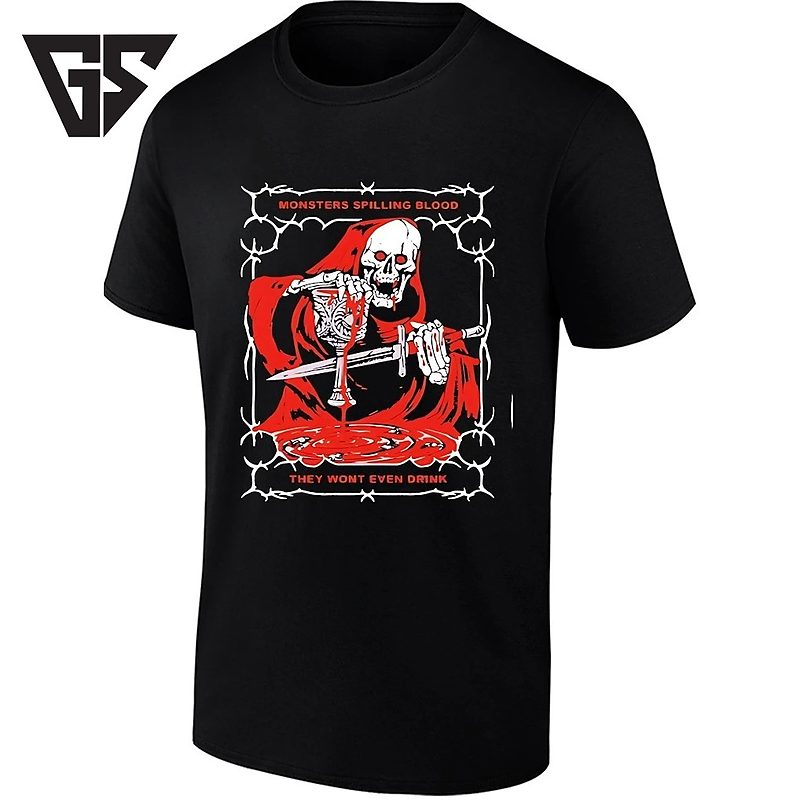 Monsters Spilling Blood They Wont Even Drink T-Shirt Monsters Spilling Blood They Wont Even Drink T-Shirt