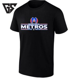 Montreal Metros Official Hockey Club NHL T-Shirt
