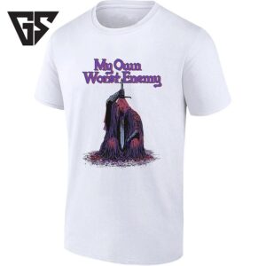 My Own Worst Enemy Dark Fantasy Sword Grim Reaper T-Shirt