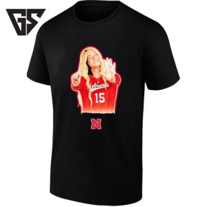 Nebraska Volleyball Player 15 T-Shirt
