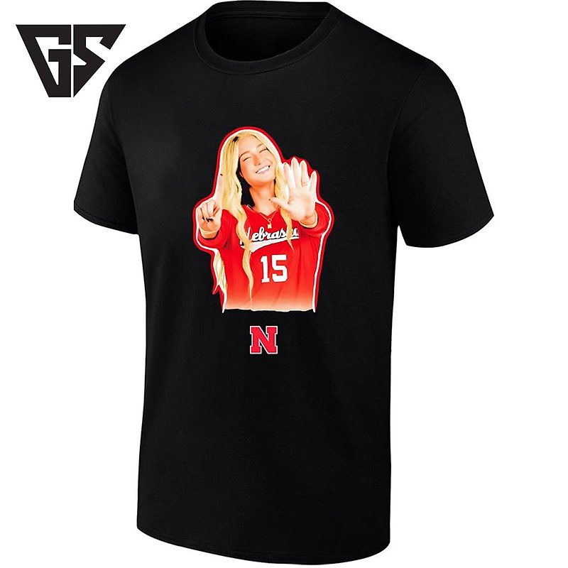 Nebraska Volleyball Player 15 T-Shirt Nebraska Volleyball Player 15 T-Shirt