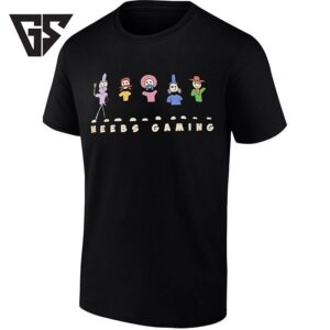 Neebs Gaming Stick Figure Crew T-Shirt