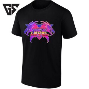 New Level Retro Dragon Synthwave Gaming T-Shirt