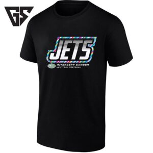 New York Jets Intercept Cancer Football T-Shirt