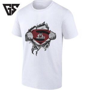Nm State Aggies Superman Chest Reveal NCAA T-Shirt