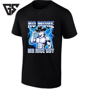 No More Mr Nice Guy Wolf Cowboy Edgy T-Shirt
