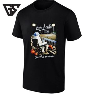 North Carolina Tar Heels ’tis The Season Ghost T-Shirt