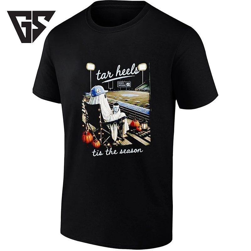 North Carolina Tar Heels ’tis The Season Ghost T-Shirt North Carolina Tar Heels ’tis The Season Ghost T-Shirt