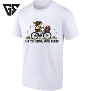 Off To Drink Some Beers Frog In Lederhosen T-Shirt