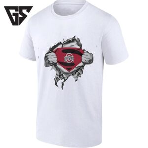 Ohio State Buckeyes Superman Logo College Football T-Shirt