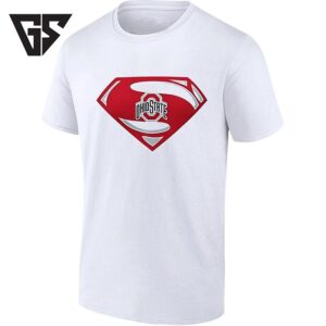 Ohio State Buckeyes Superman Logo NCAA College Football T-Shirt