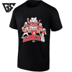 Ohio State Football Zone 6 Players Wide Receivers T-Shirt