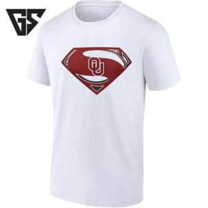 Oklahoma Sooners Superman Logo Ou College Sports T-Shirt