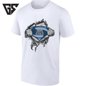 Old Dominion University Odu Superman Logo T-Shirt