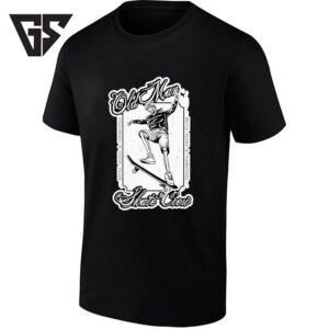 Old Man Brittle Bones And Tombstones Skate Crew T-Shirt