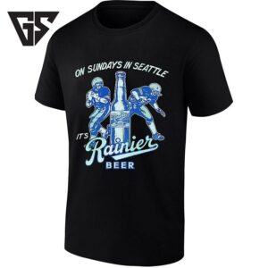 On Sundays In Seattle It’s Rainier Beer T-Shirt