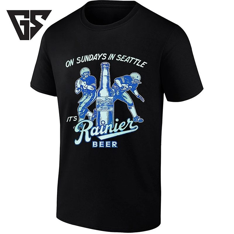 On Sundays In Seattle It’s Rainier Beer T-Shirt On Sundays In Seattle It’s Rainier Beer T-Shirt
