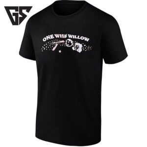 One Wish Willow Crack Magic Wishes Nostalgic T-Shirt