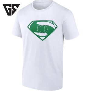 Oregon Ducks Superman Logo College Football T-Shirt
