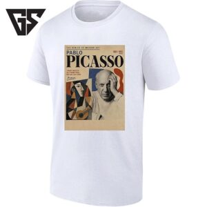 Pablo Picasso The Genius Of Modern Art Signature T-Shirt