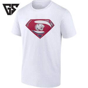 Panther Superman Style Logo Mascot Sports Team T-Shirt
