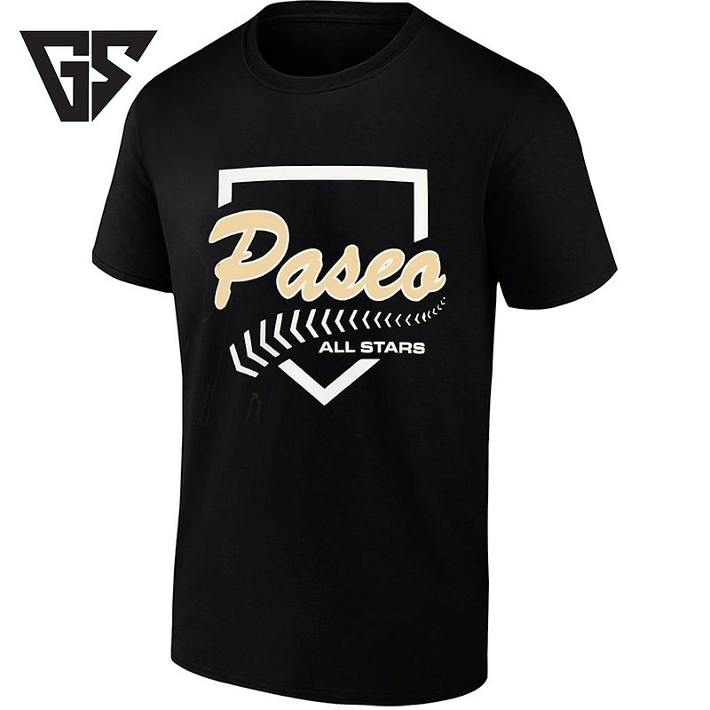 Paseo All Stars Baseball Sports Team Athletic T-Shirt Paseo All Stars Baseball Sports Team Athletic T-Shirt